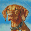 Brown Pointing Dog Diamond Paintings