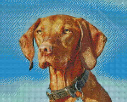 Brown Pointing Dog Diamond Paintings