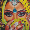 Cool Arabic Woman Diamond Paintings