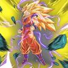 Dragon Ball Z Super Saiyan 3 Powerful Diamond Paintings