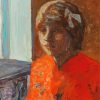 Marthe Bonnard En Corsage Rouge Diamond Paintings