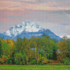 Pioneer Peak Landscape Diamond Paintings