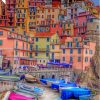 Porto Venere Italian Town Diamond Paintings