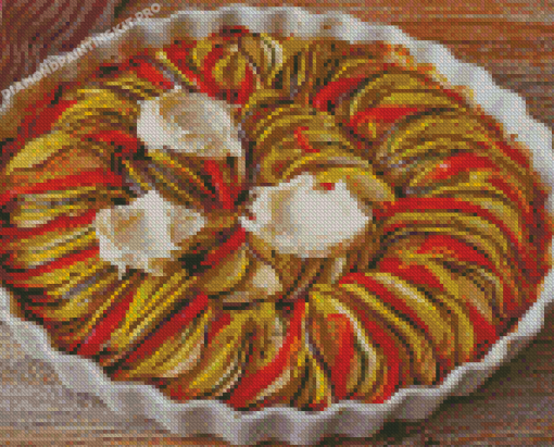 Ratatouille Dish Diamond Paintings