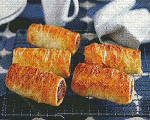 Sausage Roll Diamond Paintings