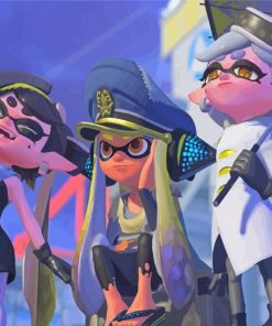 Splatoon 3 Characters Squid Sisters Diamond Paintings