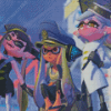 Splatoon 3 Characters Squid Sisters Diamond Paintings