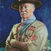 Vintage Baden Powell Diamond Paintings