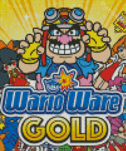 Warioware Gold Poster Diamond Paintings