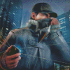 Watch Dogs Game Diamond Paintings