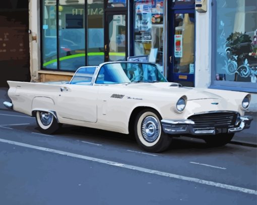 Aesthetic Ford Thunderbird Diamond Paintings