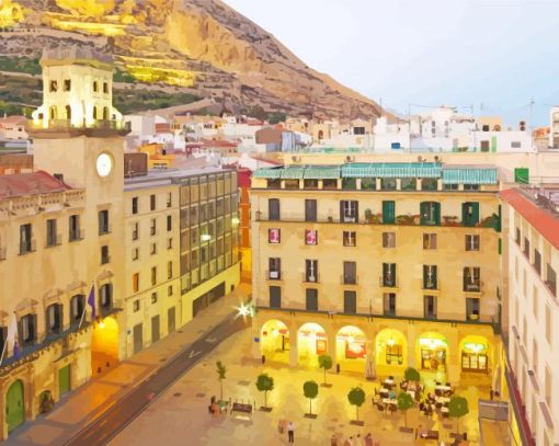 Alicante Town Hall Diamond Paintings