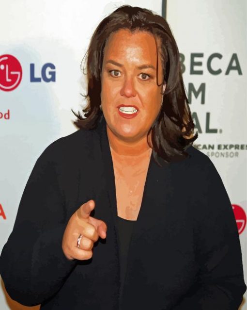 American Comedian Rosie Odonnell Diamond Paintings