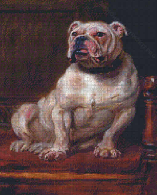 American Bulldog Art Diamond Paintings