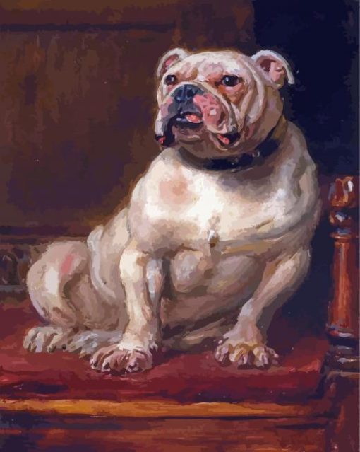 American Bulldog Art Diamond Paintings