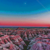 Badlands National Park Sunrise Diamond Paintings