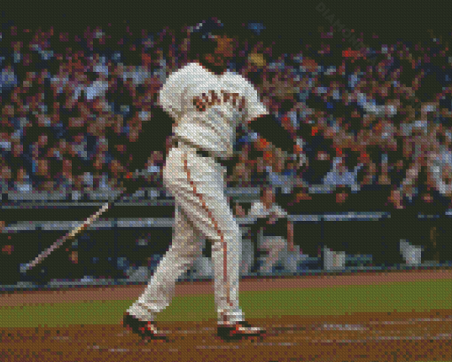 Barry Bonds Baseball Player Diamond Paintings