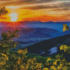 Blue Ridge Mountains Diamond Paintings