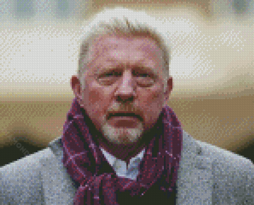 Boris Becker Player Diamond Paintings