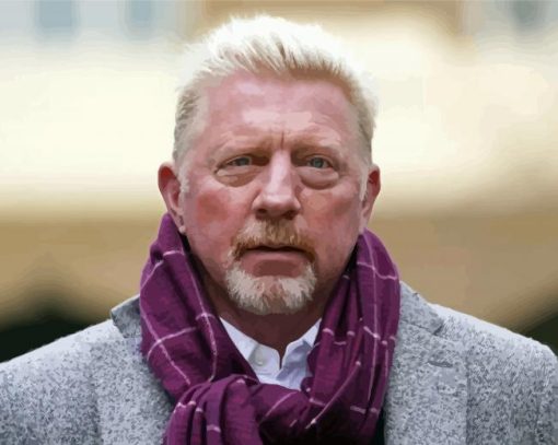 Boris Becker Player Diamond Paintings