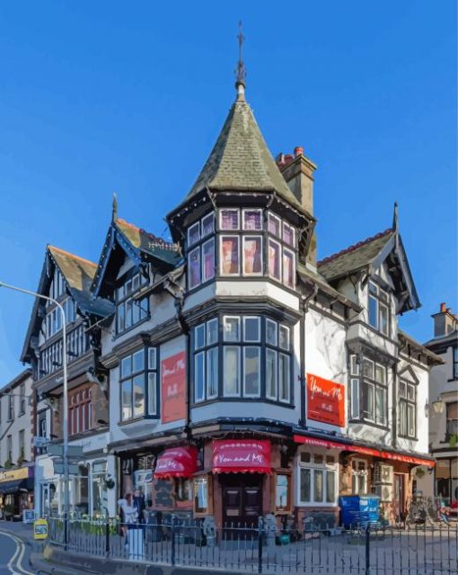 Bowness On Windermere England Buildings Diamond Paintings