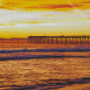 California Ventura Pier At Sunset Diamond Paintings