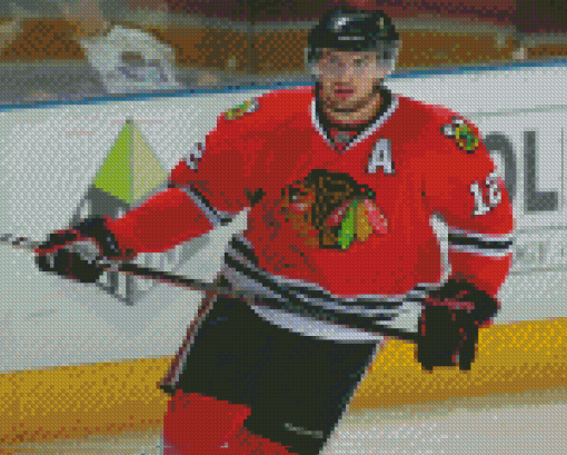 Chicago Blackhawks Ice Hockey Player Diamond Paintings