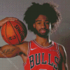 Coby White Professional Basketball Player Diamond Paintings