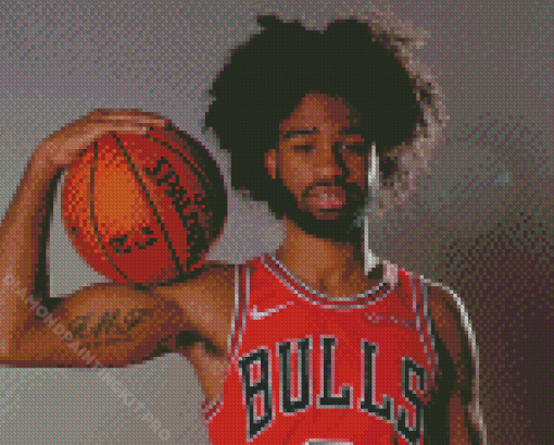 Coby White Professional Basketball Player Diamond Paintings