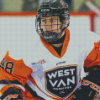 Connor Bedard West Van Warriors Player Diamond Paintings