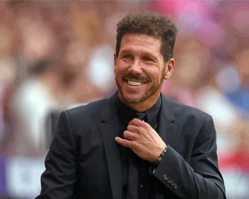 Diego Simeone El Cholo Diamond Paintings