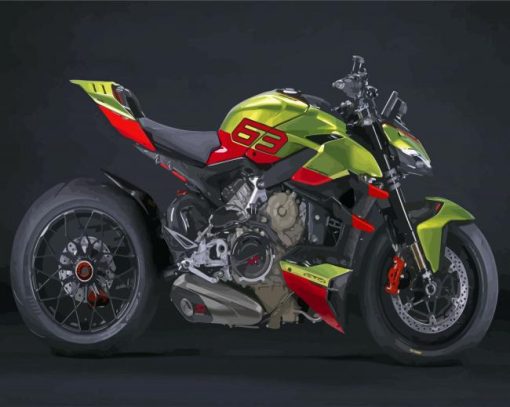 Ducati Streetfighter V4 Lamborghini Diamond Paintings