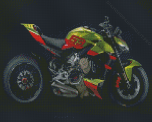 Ducati Streetfighter V4 Lamborghini Diamond Paintings