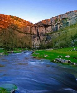 England Malham Cove Diamond Paintings