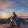 Erebor Lonely Mountain Diamond Paintings