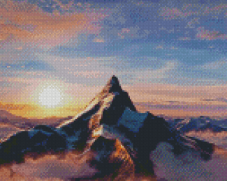 Erebor Lonely Mountain Diamond Paintings