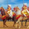 Horse Show In Morocco Diamond Paintings