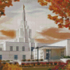 Idaho Falls Temple Art Diamond Paintings