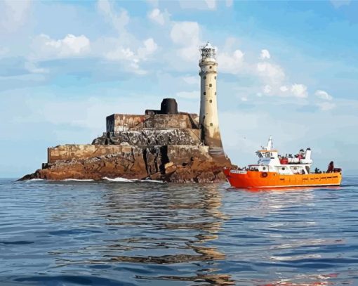 Ireland Fastnet Lighthouse Diamond Paintings