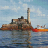 Ireland Fastnet Lighthouse Diamond Paintings