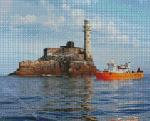 Ireland Fastnet Lighthouse Diamond Paintings