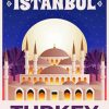 Istanbul Turkey Poster Diamond Paintings