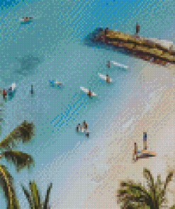 Kailua Kona Beach Diamond Paintings