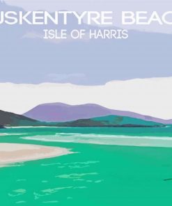 Luskintyre Isle Oh Harris Poster Diamond Paintings