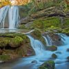 Malham Janets Foss Waterfall Diamond Paintings