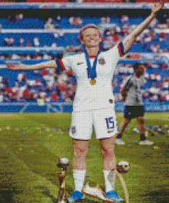 Megan Rapinoe Professional Soccer Player Diamond Paintings