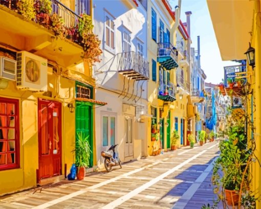 Nafplio Old Town Diamond Paintings