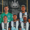 Newcastle United Players Diamond Paintings