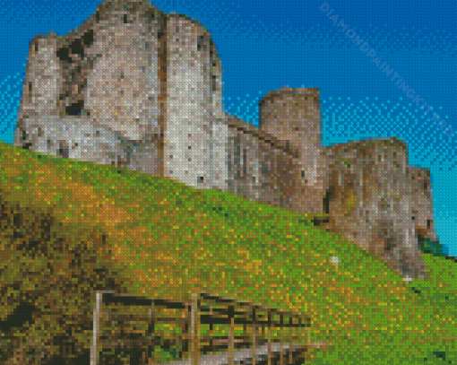 Old Kidwelly Castle Diamond Paintings