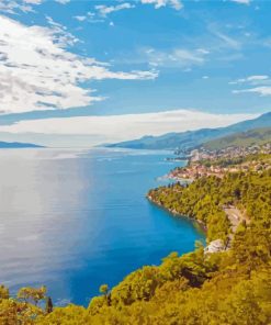 Opatija Croatia Landscape Diamond Paintings